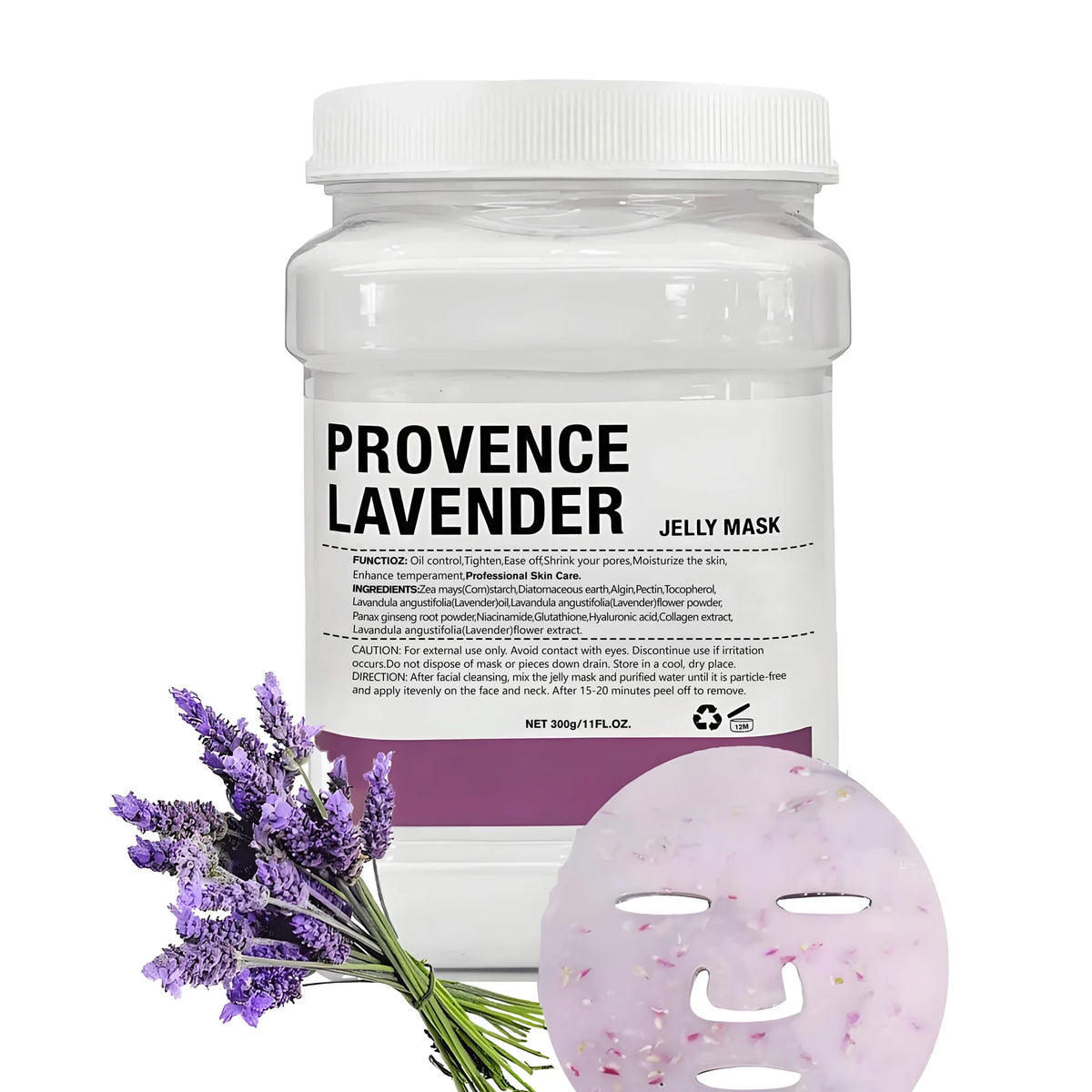 Provence Lavender Jelly Facial Mask — 300 g