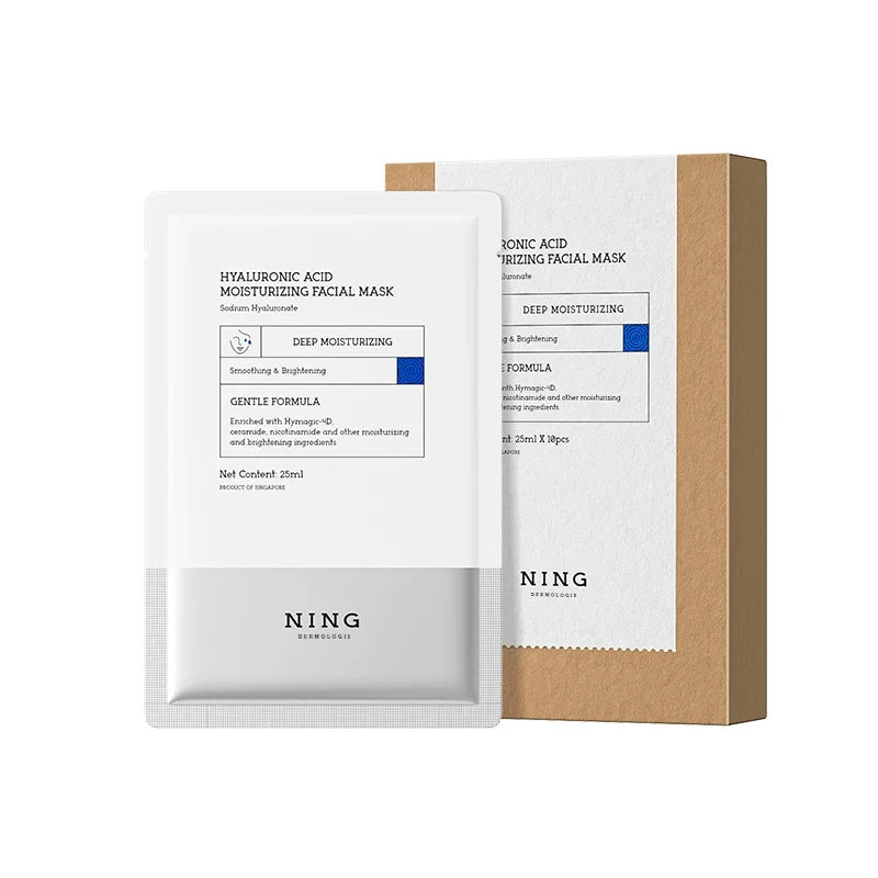 Sheet mask with hyaluronic acid and niacinamide