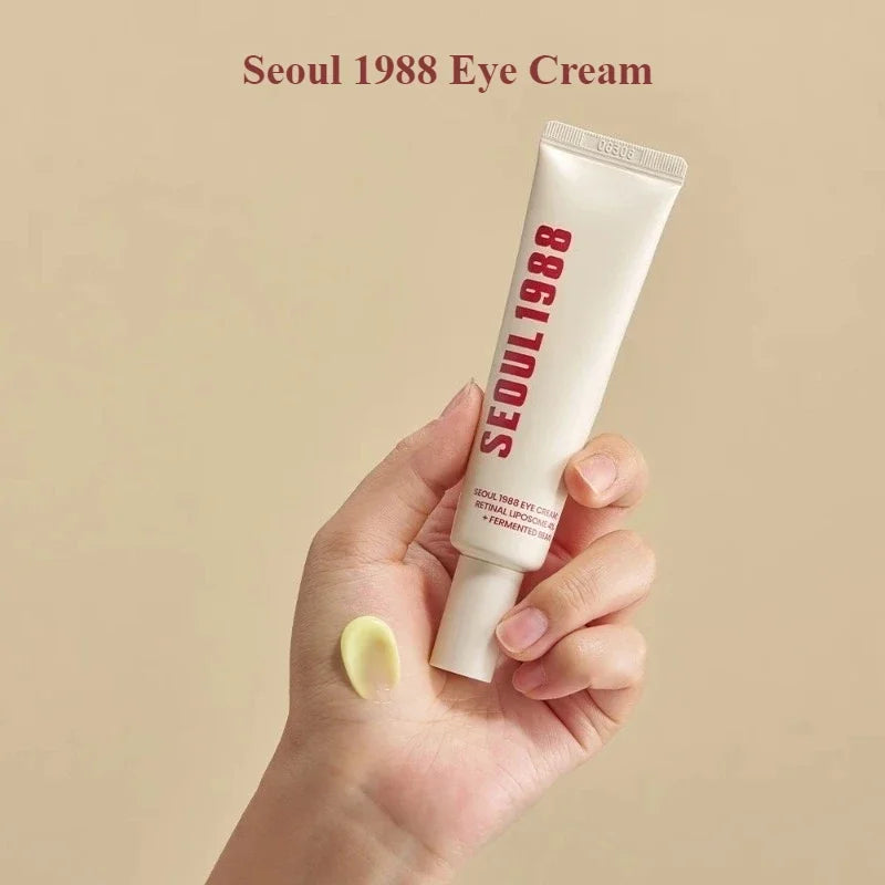 Seoul 1988 Retinol Ginseng Snail Serum Set — Retinol, Ginseng & Snail — Serum applied on skin rejuvenating demo