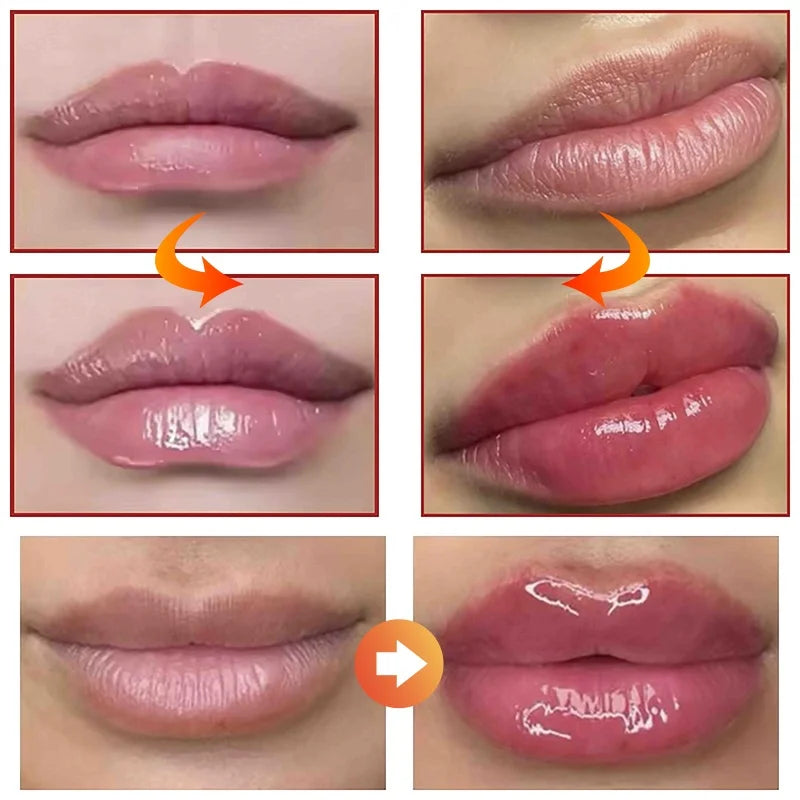 Plumping moisturising lip balm tube for fuller-looking lips