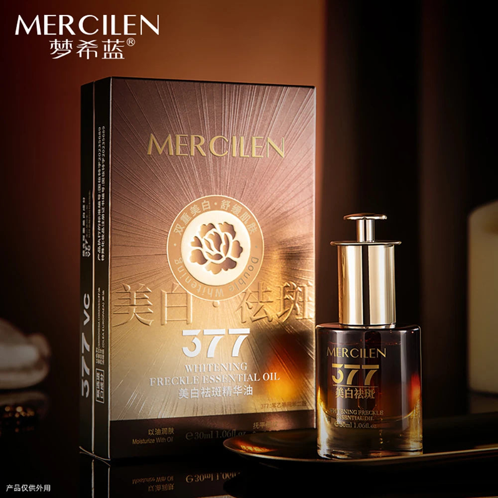 MERCILEN 377 Whitening Essence Oil Facial Care Tightening Moisturizing Hydrating Brightening Skin Face Serum Korean Skincare Products