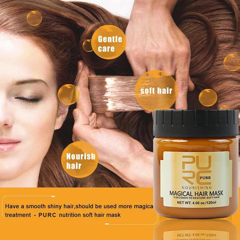 PURC No Steam Intensive Repair Hair Mask Spa Treatment