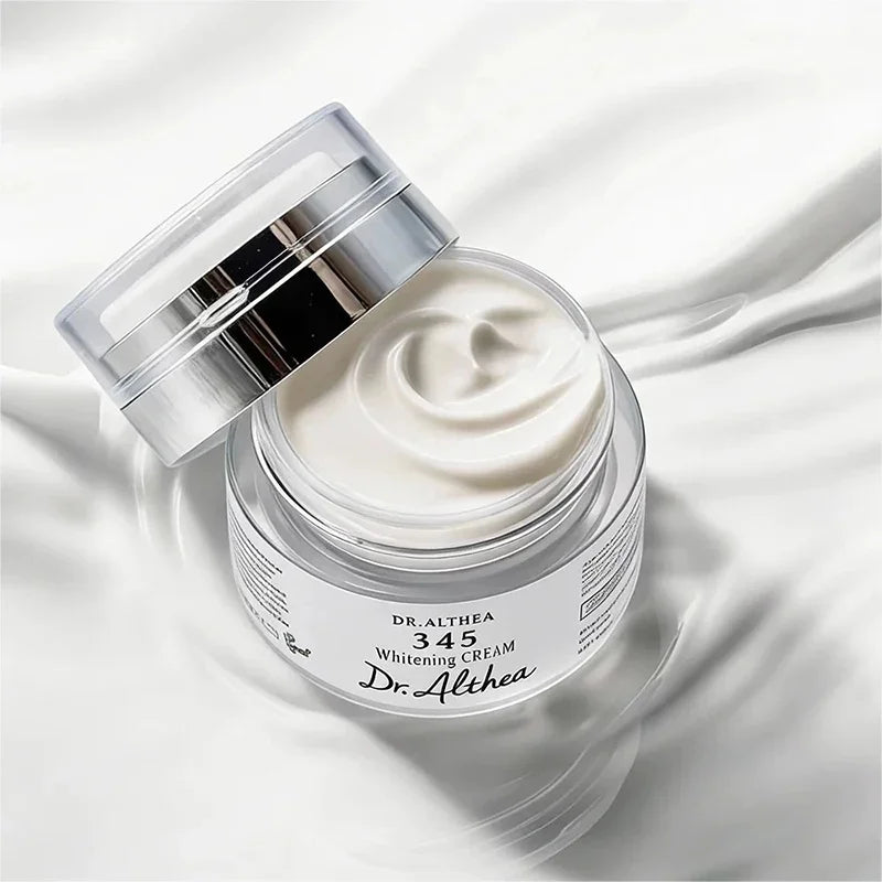 DR ALTHEA Korean Skin Care Product Set — 345 Relief Formula — Spray mist bottle front view with DR ALTHEA branding close-up