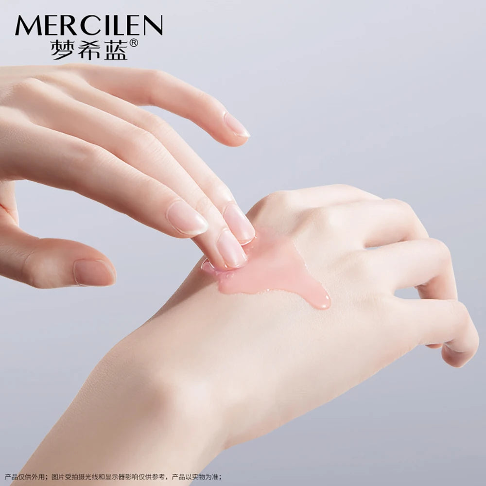 MERCILEN — Salmon PDRN Collagen Serum — Before and after skin plumping results