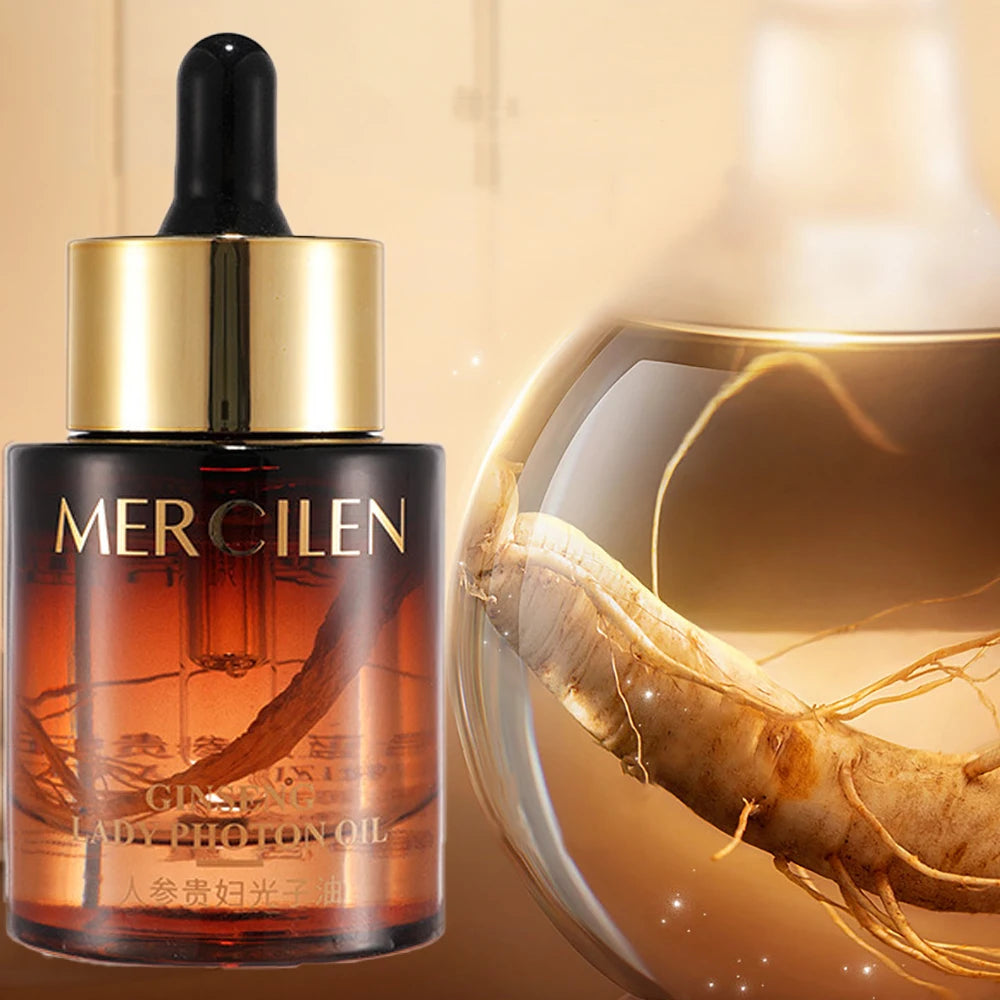 MERCILEN — Ginseng Photon Essence Oil — Product ingredient ginseng and photon complex visual