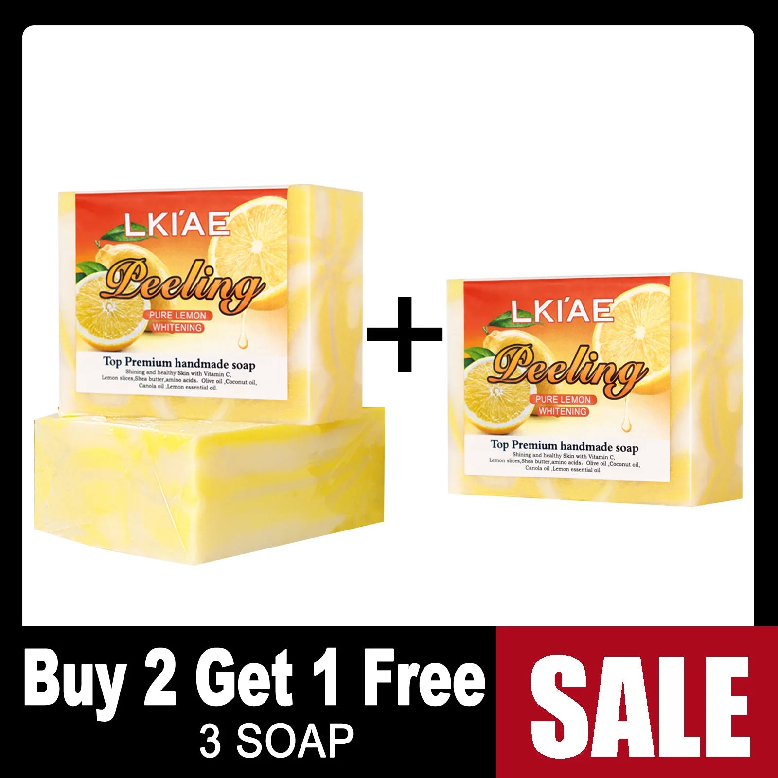 LKIAE Lemon Vitamin C Soap — lemon extract + vitamin C — lemon extract ingredient visual