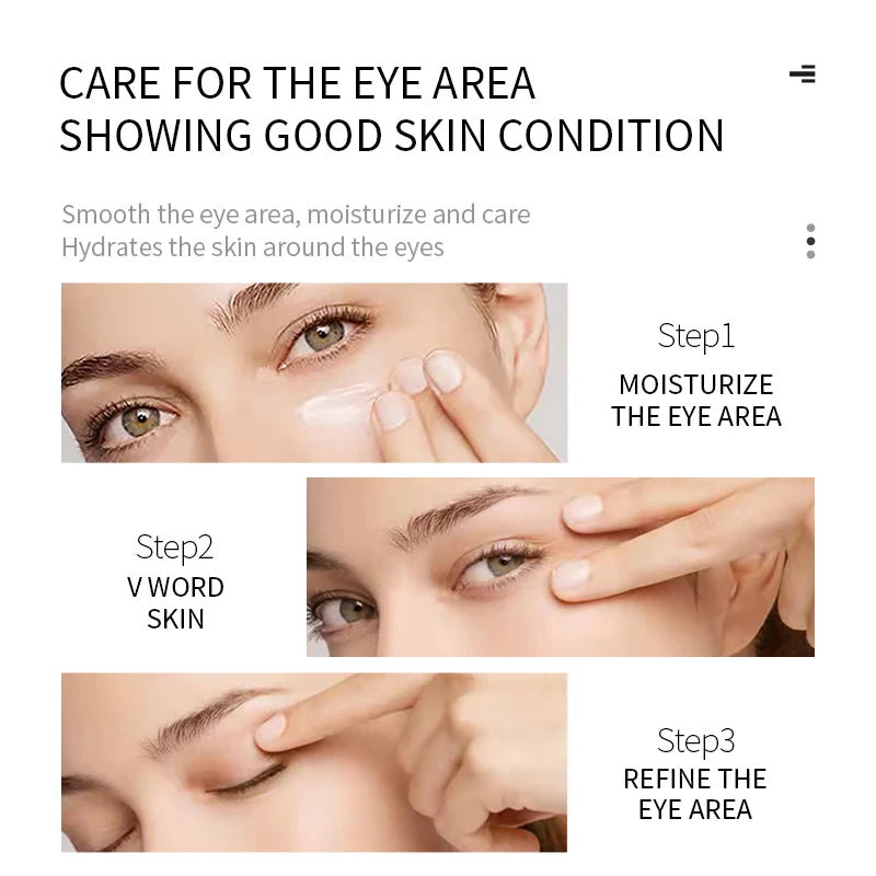 Pearl eye mask patches for reducing dark circles and eye bags, moisturizing and firming under-eye skin.