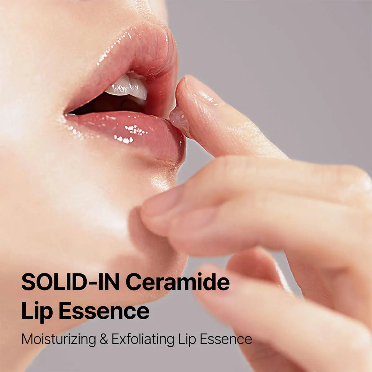 Ceramide lip essence stick in a slim tube for hydrating and smoothing lips