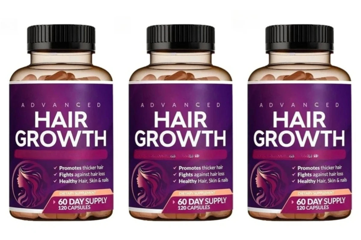 Daily Hair Supplement — Bottle Pack Options — product photograph 3