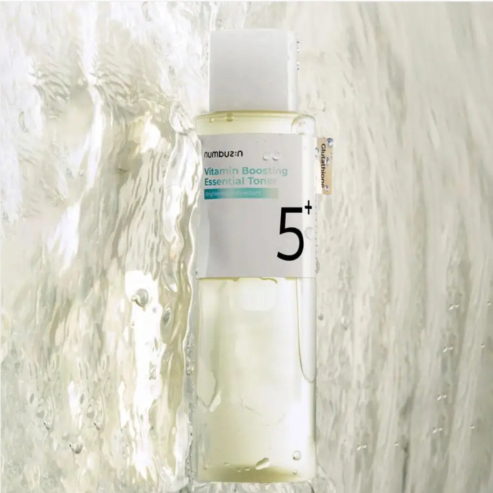 NUMBUZIN No.3+ Super Glowing Niacinamide Serum Toner — Niacinamide — Serum toner applied on skin glowing demo