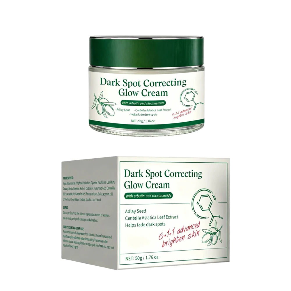 Brightening glow set cream for dark spot correction
