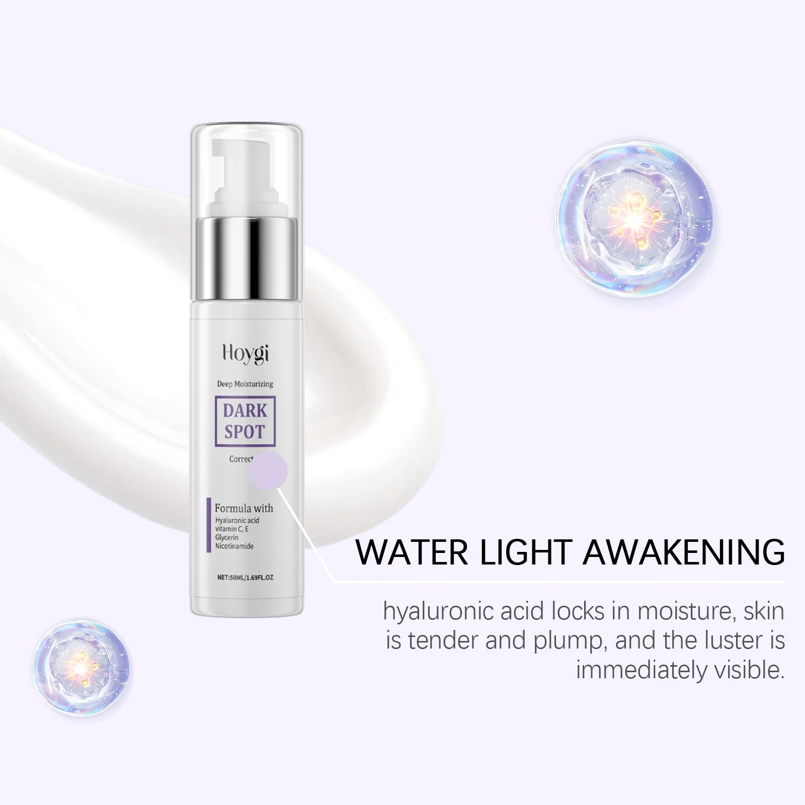 HOYGI — Fading Spot Body Lotion — Product packaging front detail with label