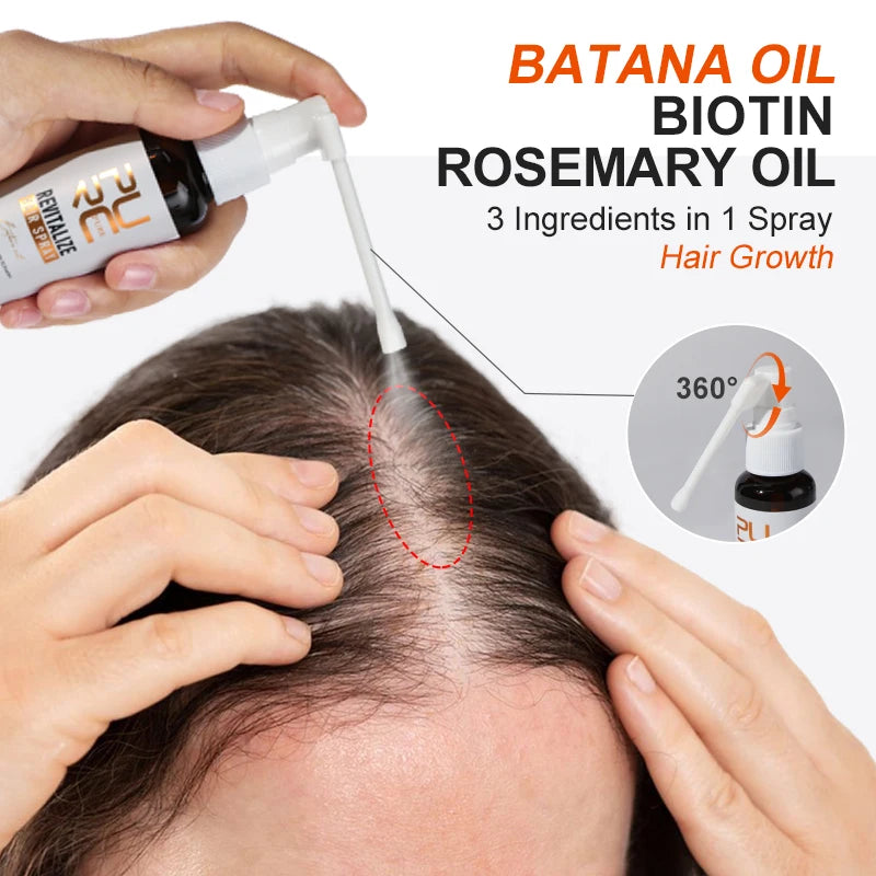 PURC Batana Oil Rosemary Biotin Hair Growth Treatment Set