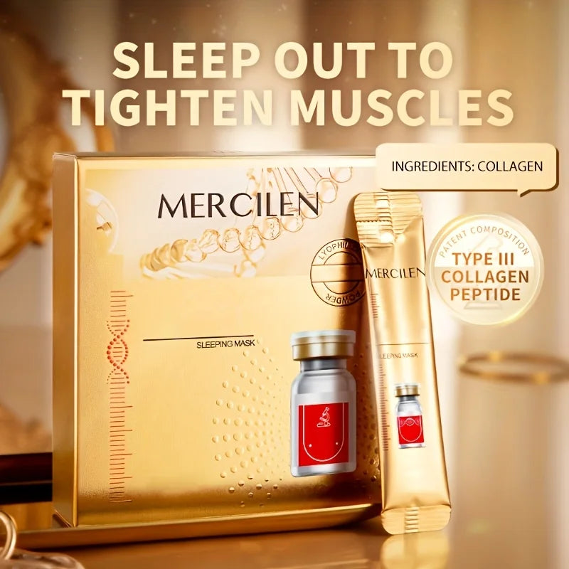 MERCILEN Collagen Polypeptide Overnight Sleeping Mask — Collagen & Polypeptide — Single sachet detail view