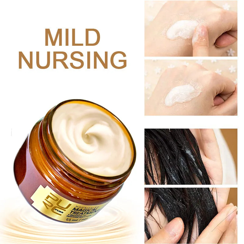 PURC No Steam Intensive Repair Hair Mask Spa Treatment