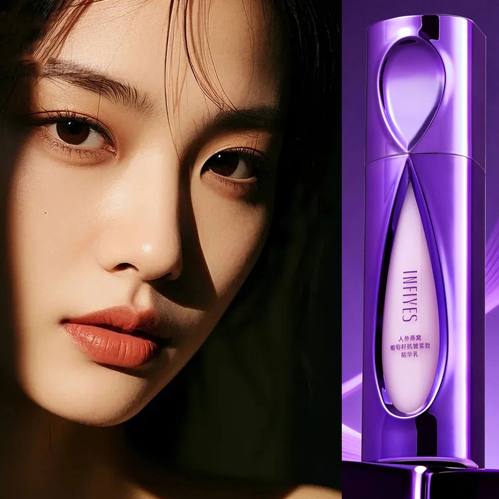 SkinSwaag Beauty — INFIYES Ginseng Bird's Nest Lotion — Lotion application on face