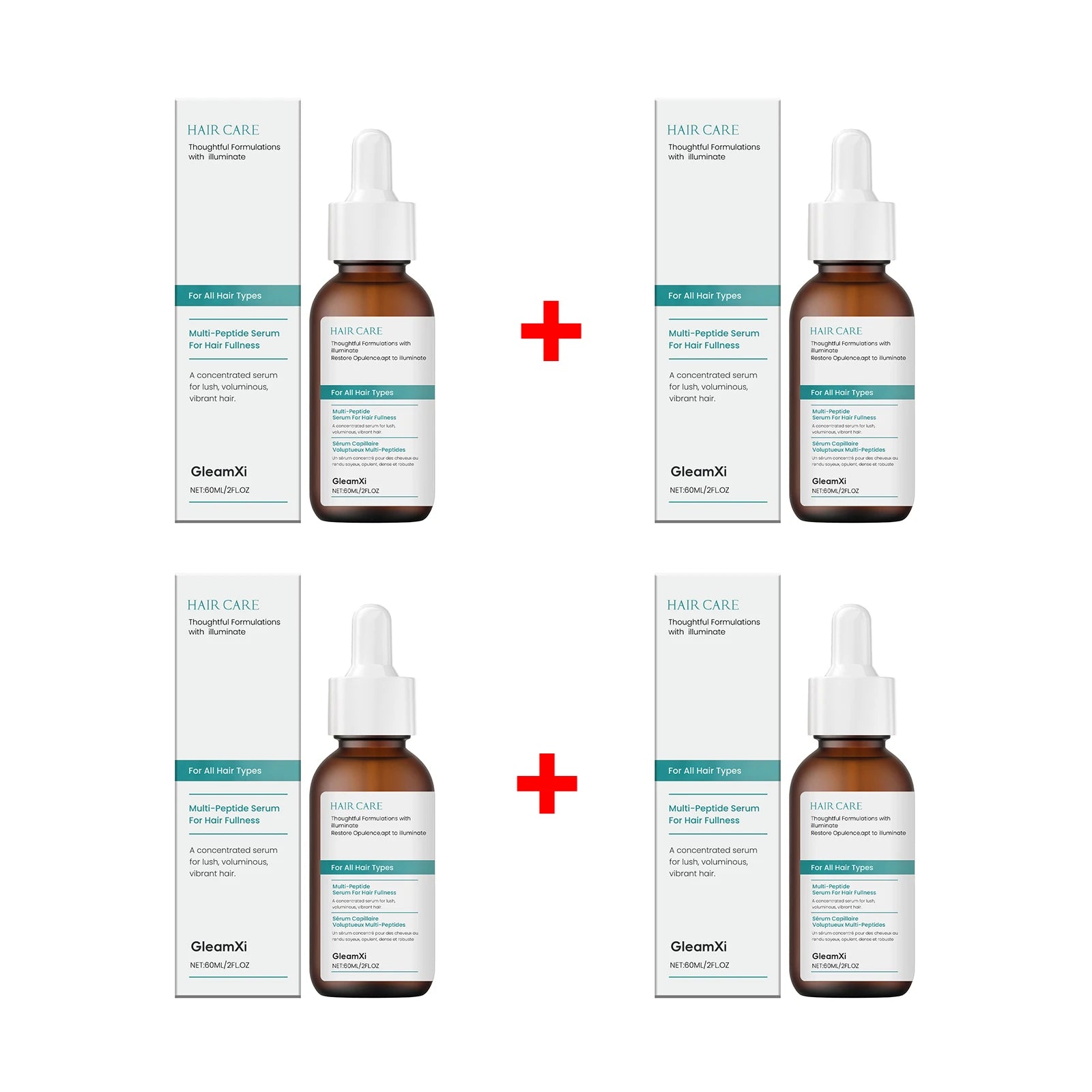SkinSwaag Beauty — Gleam Xi Hair Serum — Bottle with cap detail