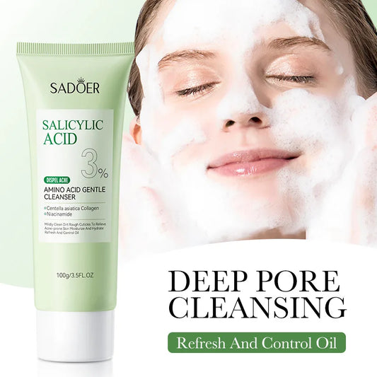 SADOER Salicylic Acid Amino Acid Gentle Cleanser — 100 g — product gallery image 2