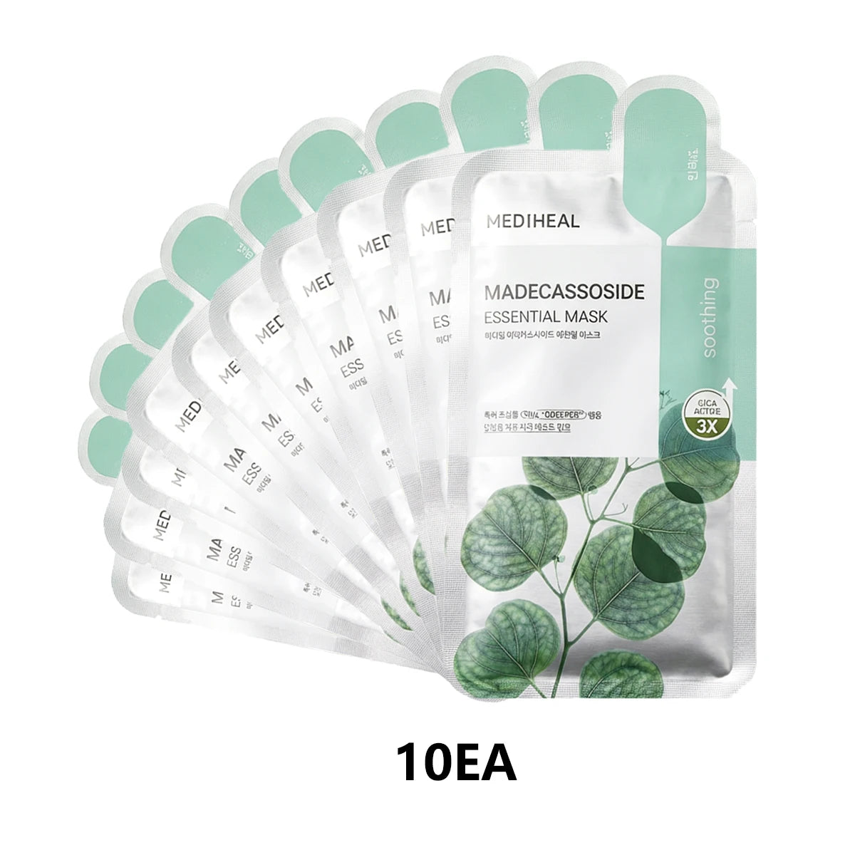 Thin tencel sheet mask set with multi-solution repair essence for facial skincare