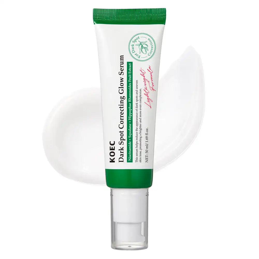 Niacinamide dark spot correcting glow serum bottle