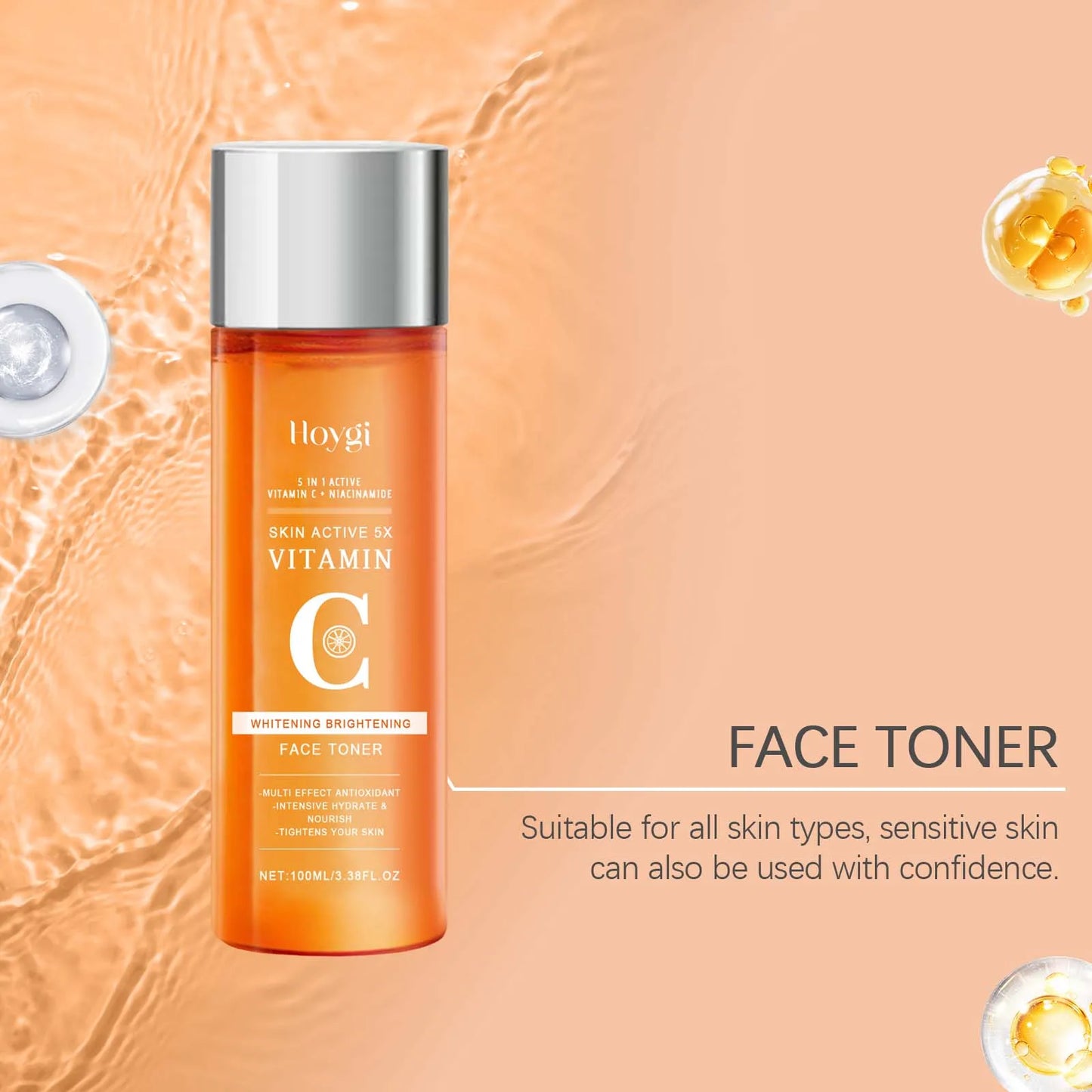 HOYGI — Vitamin C Radiance Toner — Product ingredient vitamin C extract visual