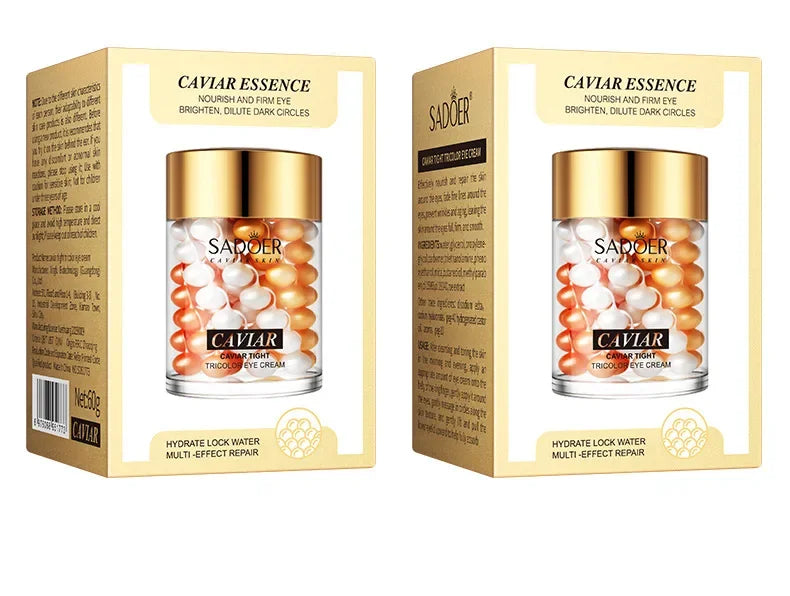 SADOER Caviar Collagen Eye Cream Anti Dark Circles Removal Eye Bags Nourishing Moisturizing Firming Eyes Skin Care Proudcts