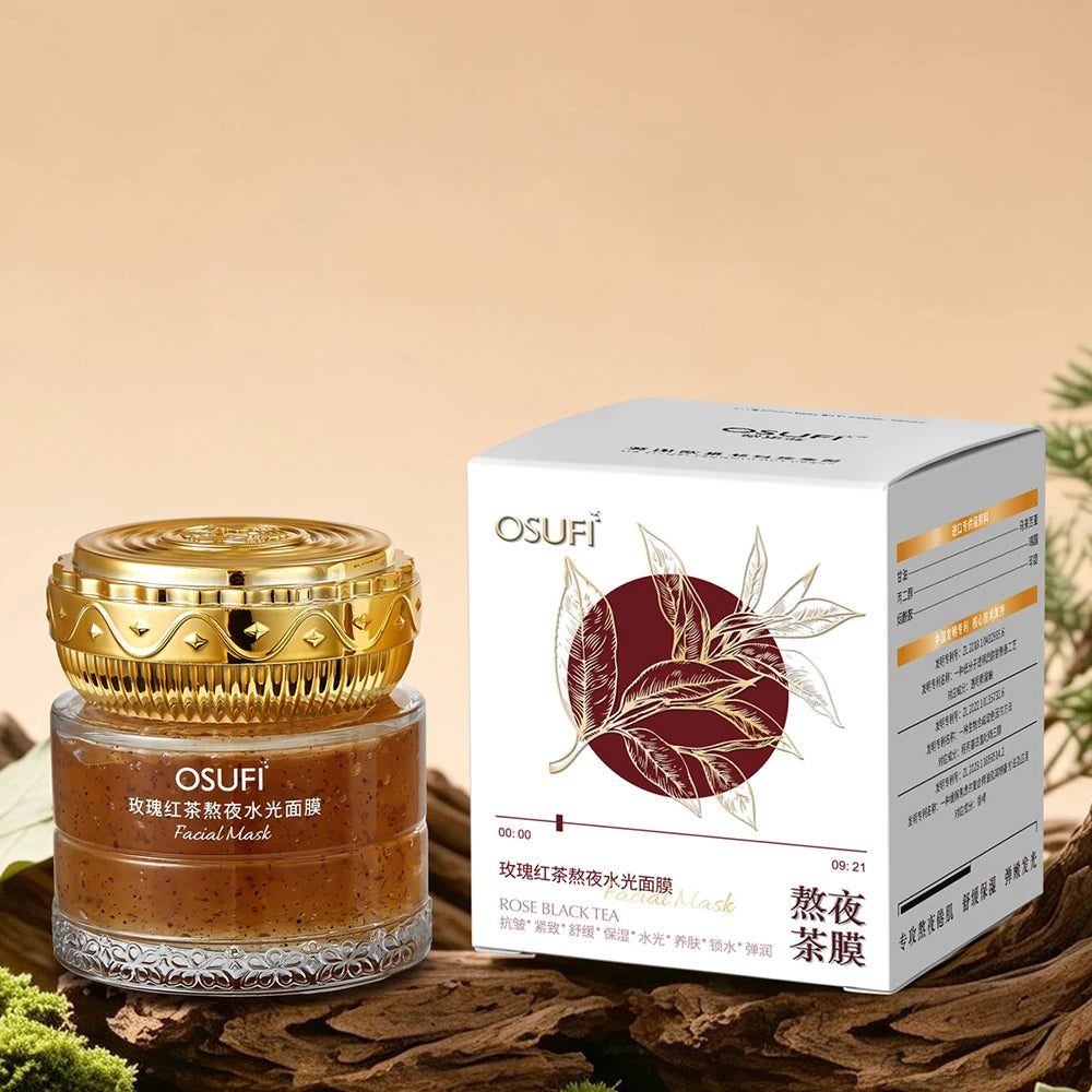 OSUFI Rose Black Tea Facial Mask — 100 g