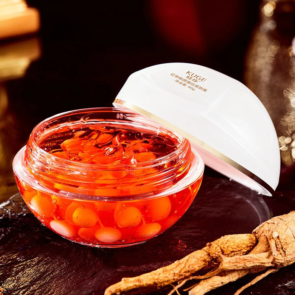 Red Ginseng Collagen Firming Cream Reduce Fine Lines Beauty Face Cream Moisturizing Oil Control For Facial Skin Care Products