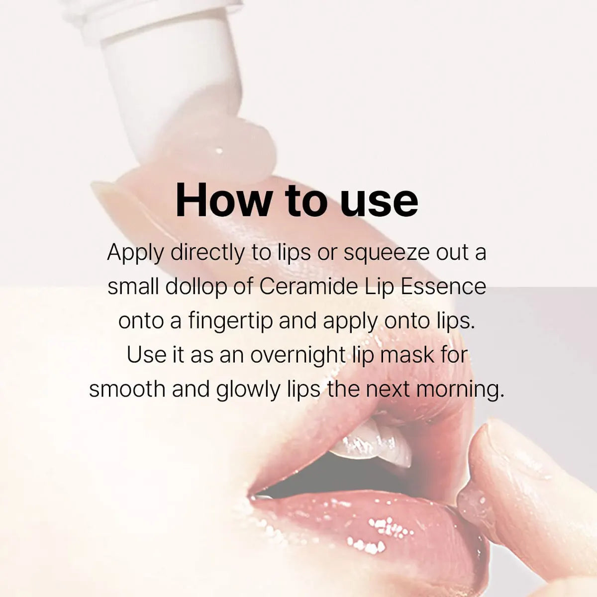 Ceramide lip essence stick for intense hydration and barrier repair