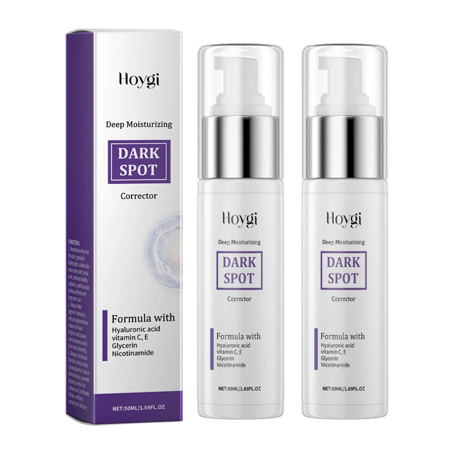 HOYGI — Fading Spot Body Lotion — Nourishing effect demonstration