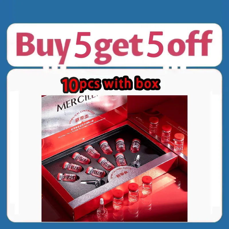 Anti-wrinkle facial essence serum bottle