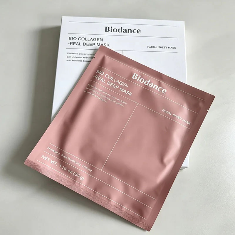 Facial sheet mask with cleansing, deep hydration, firming, and soothing benefits for sensitive skin