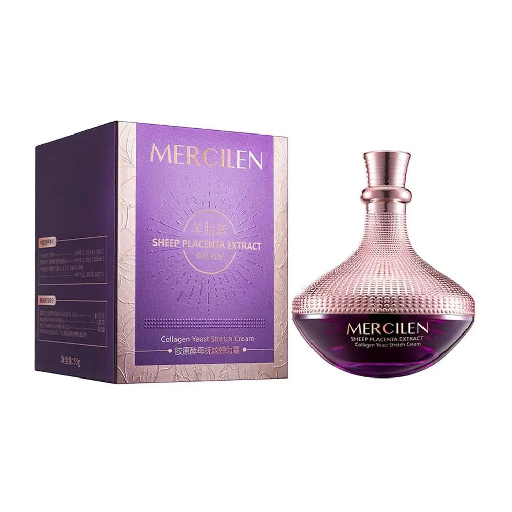 MERCILEN Sheep Placenta Collagen Nourishing Face Cream — Sheep Placenta & Collagen — Sheep placenta and collagen ingredient illustration