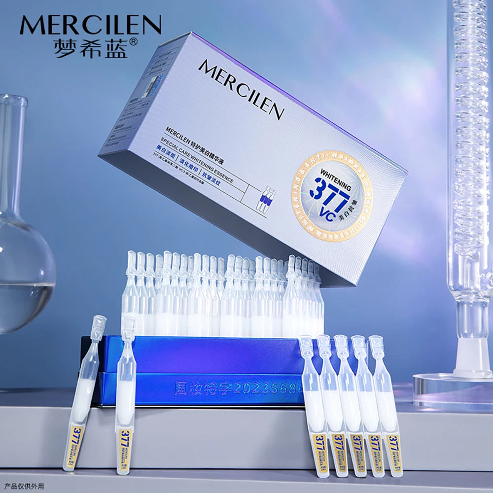 MERCILEN — Salmon PDRN Collagen Serum — Collagen elasticity effect demonstration
