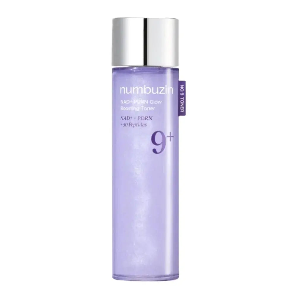 NUMBUZIN No.9+ Time-Reversing Complete Skincare Set — Retinol & PDRN — Multi-product skincare set on white background