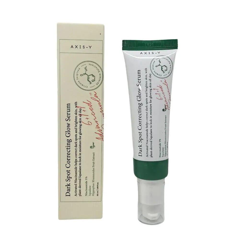 Dark spot correcting serum bottle for a glowing complexion