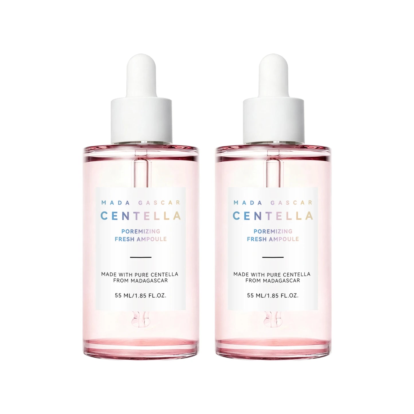 Brightening ampoule serum bottle with niacinamide for hydrated, radiant skin.