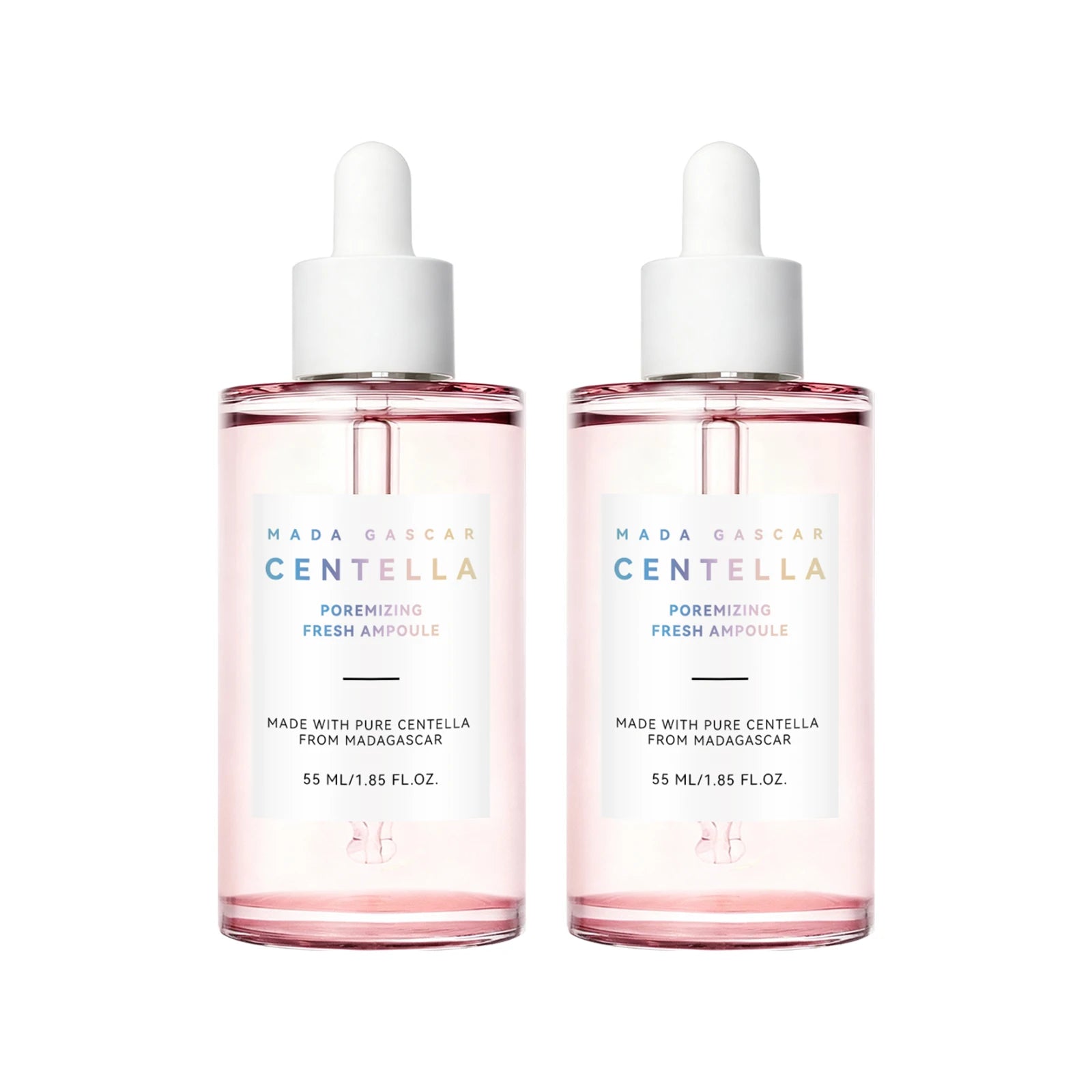 Brightening ampoule serum bottle with niacinamide for hydrated, radiant skin.