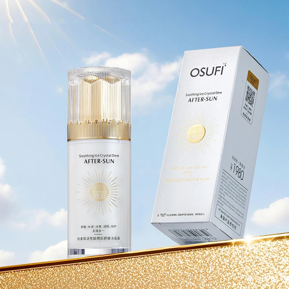 OSUFI Active Peptide Soothing Ice Crystal Dew After Sunburn Moisturizing Revitalizing Cream Face Cream Korea Skincare Products