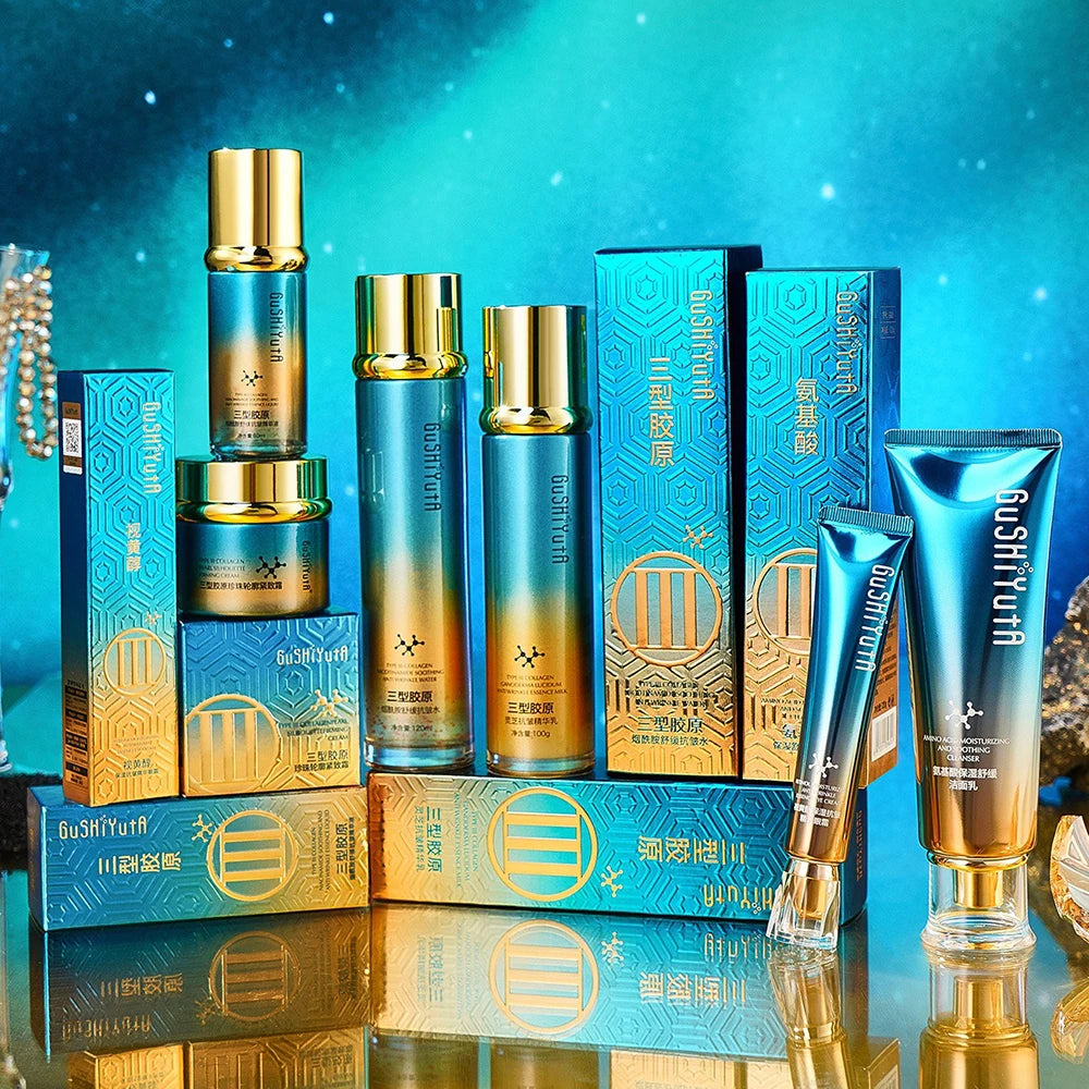 SkinSwaag Beauty — JIESHANG Skin Revival Set — Anti-aging effect demonstration