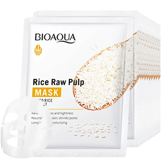 BIOAQUA Rice Raw Pulp Hydrating Firming Sheet Mask