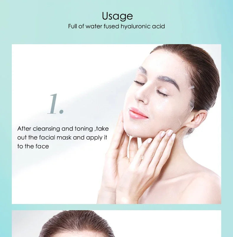 Five hyaluronic acid sheet masks for pore-minimizing facial hydration