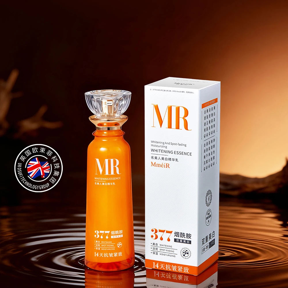 377 Nicotinamide Double Essence Firming Improve Dull Brighten Skin Facial Serum Moisturizing Face Care Essence Korean Skincare