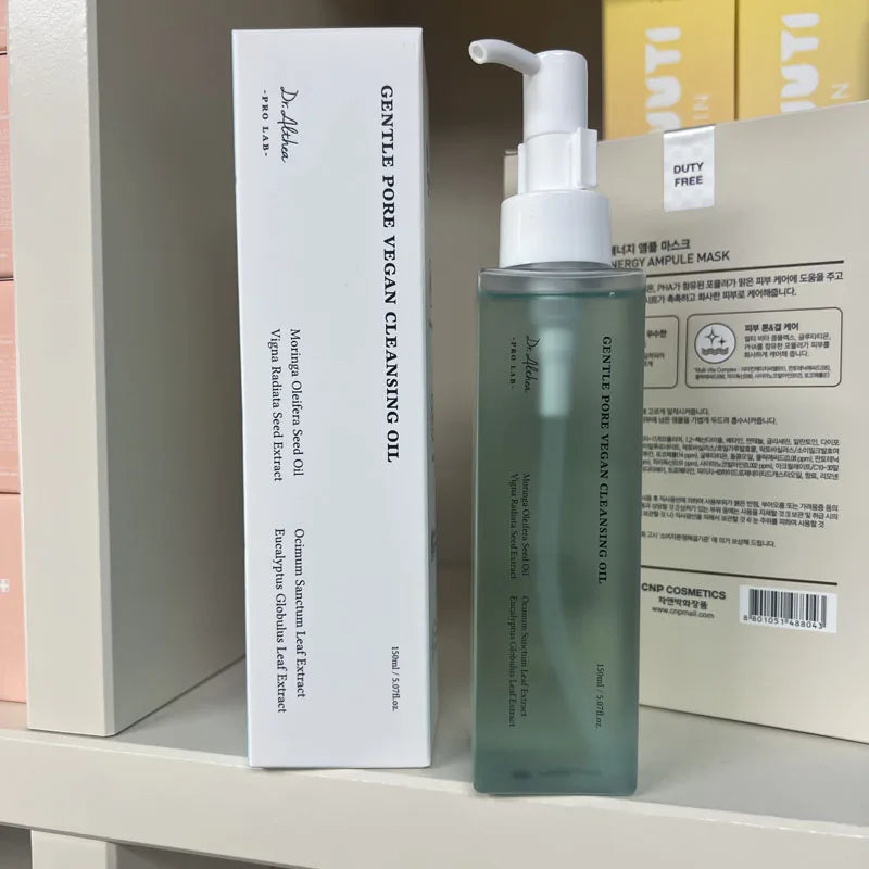 DR ALTHEA Gentle Cleansing Makeup Remover Oil — Oil-Based — Tube front view with DR ALTHEA branding close-up