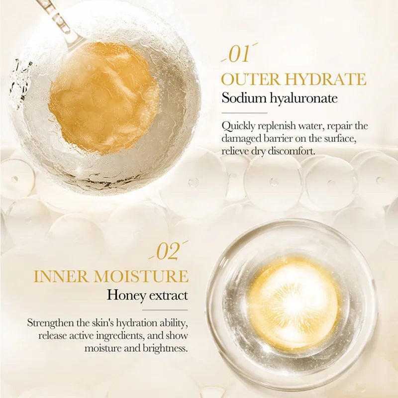 Snail mucin sheet mask set of ten hydrating and brightening face masks