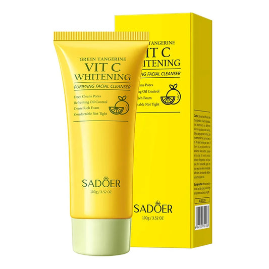 SADOER Vitamin C Brightening Deep Cleansing Face Wash