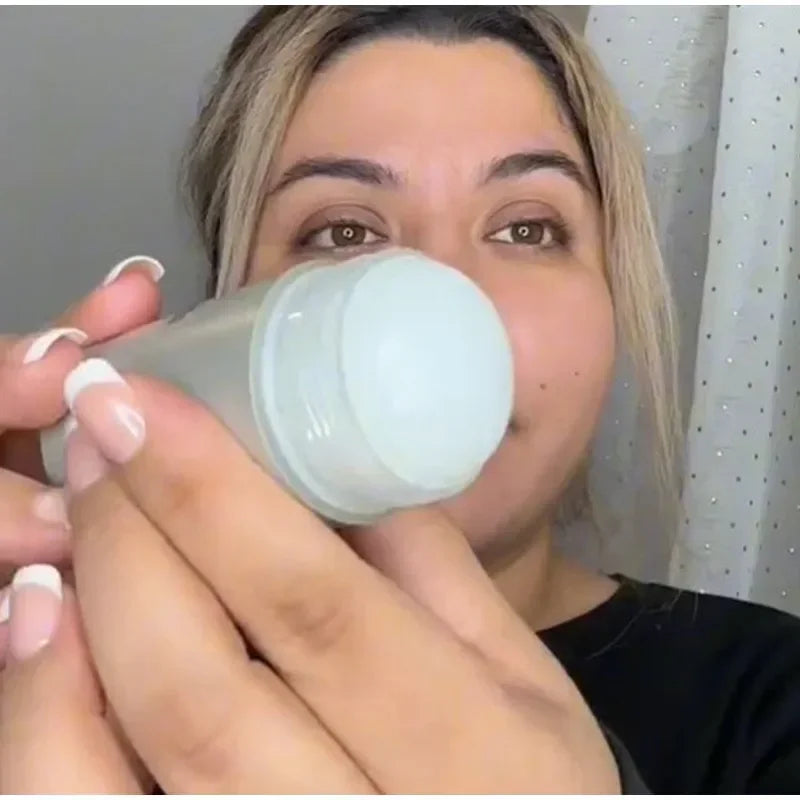 Facial skincare stick with retinol and hyaluronic acid for pore tightening and lifting