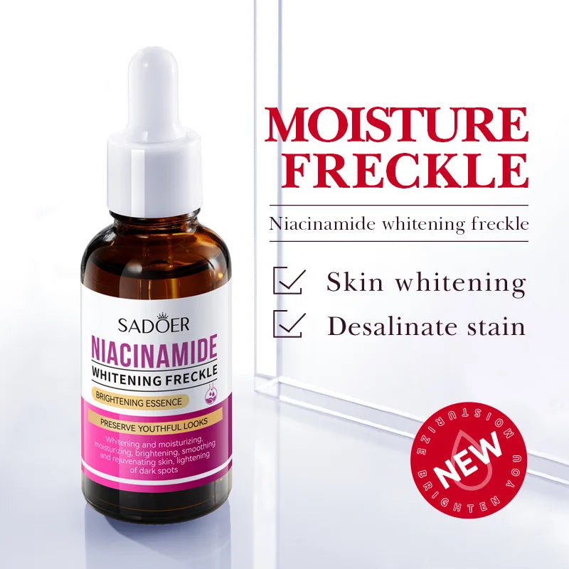 1/3pcs SADOER Fullerene Salicylic Acid Nicotinamide Serum Facial Moisturizing Anti-aging Facial Essence Beauty Skin Care