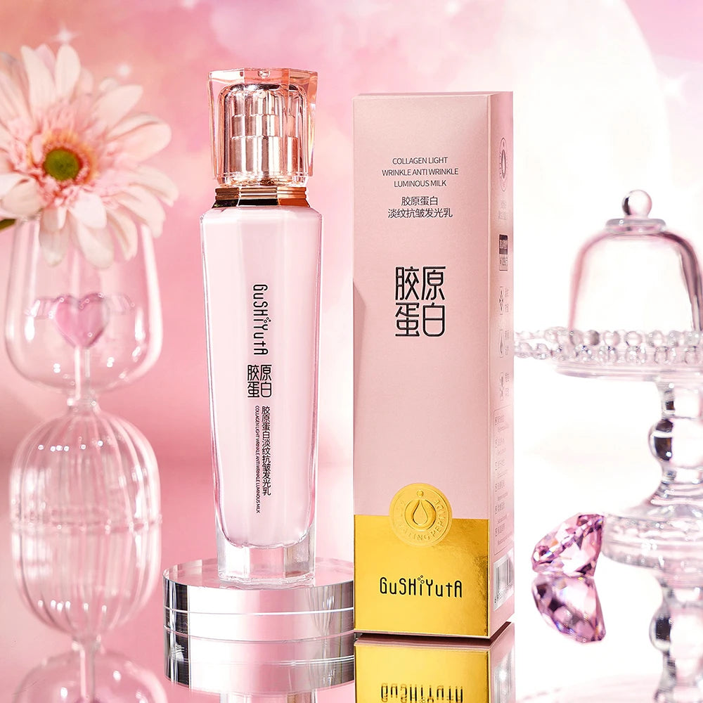 Collagen Anti Gravity Water Emulsions Firming Lifting Face Lotion Small Molecule Tonic Collagen Elastic Emulsions Skin Care