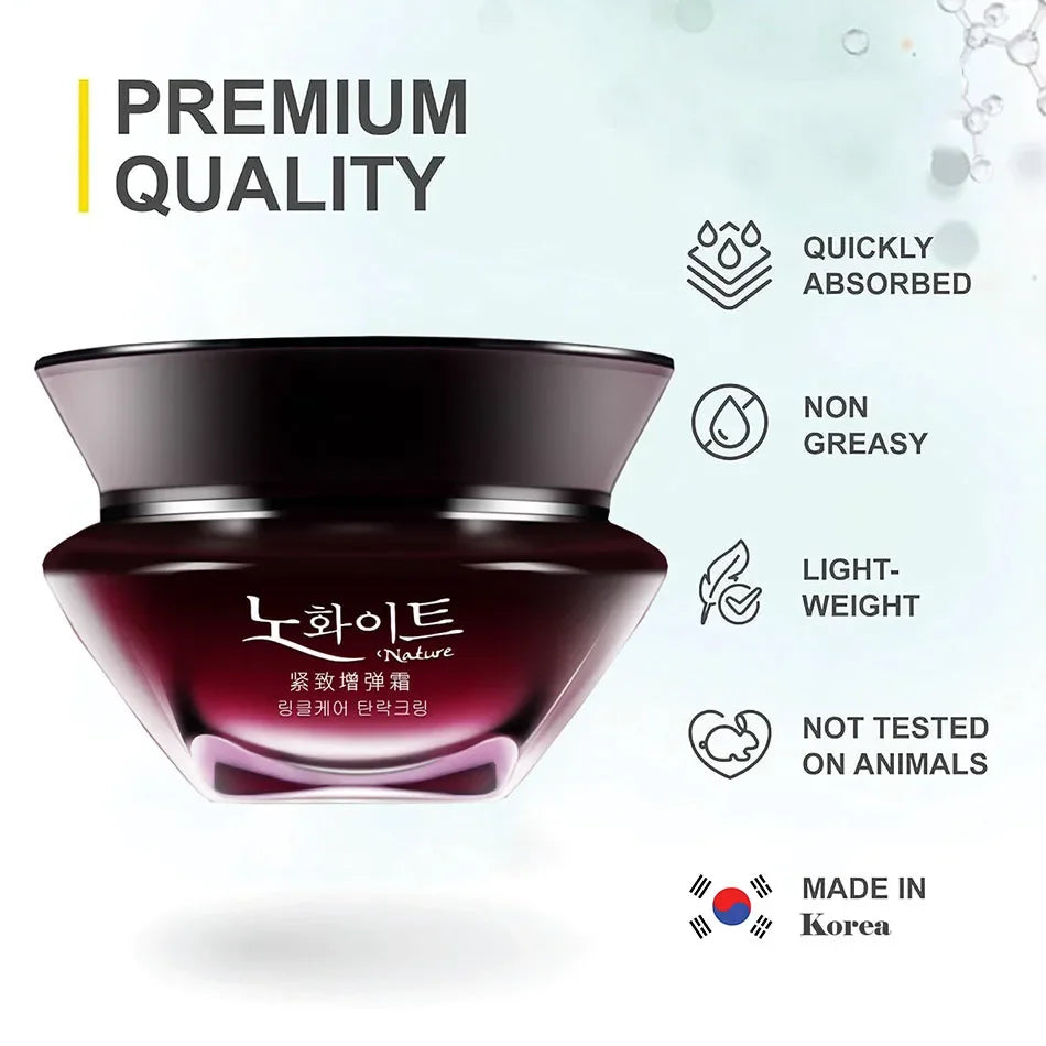 Jaysuing — Deep Moisturizing — Woman applying firming cream to face